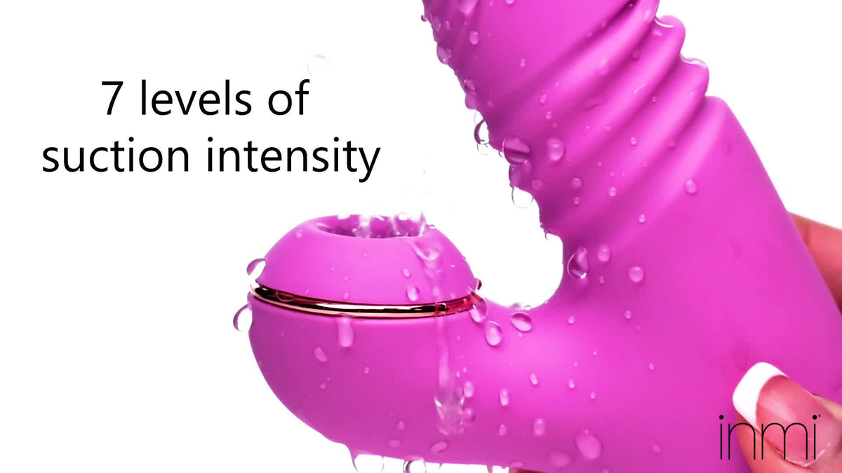 Shegasm Pro Thrusting Suction Rabbit - Video Shegasm Pro Thrusting Suction Rabbit - Video