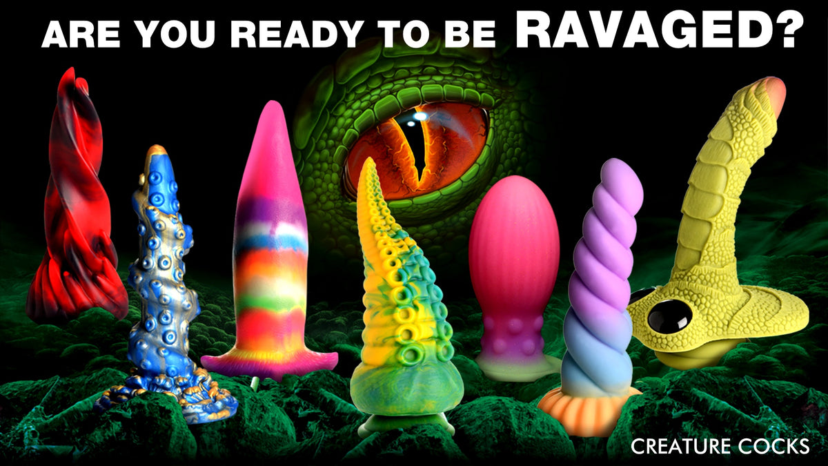 Sabretooth Silicone Dildo - Video Sabretooth Silicone Dildo - Video