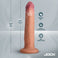 Measurements chart for the real skin squirting dildo