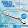 stainless steel angled shower enema wand highlighting removable tip and compatibility with standard shower hoses