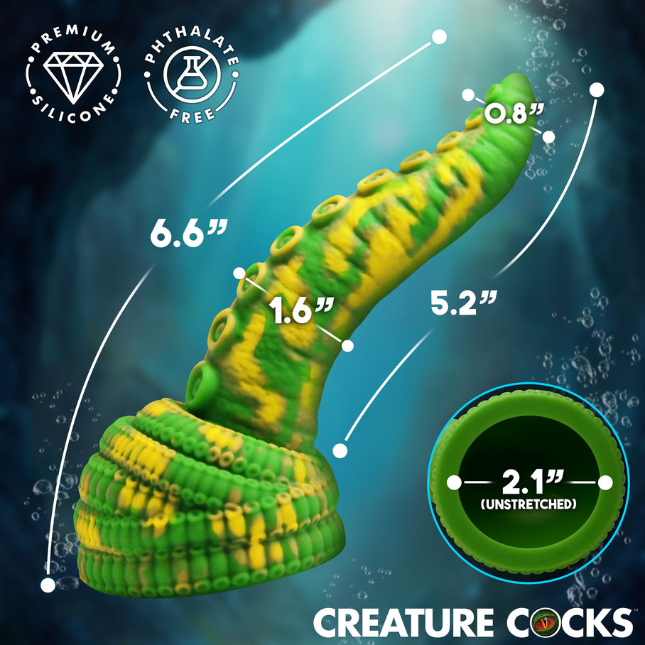 Measurements chart for the Tenta Head wand attachment