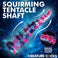 Gently tapered tentacle shaft on the Tenta-Squirm silicone dildo