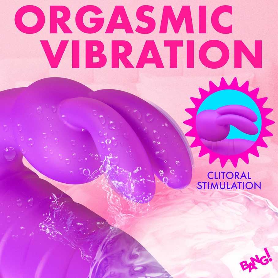 Vibrating clitoral ears on the thrusting rabbit vibe