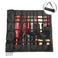 Padded handle and memory foam strap on the storage bag