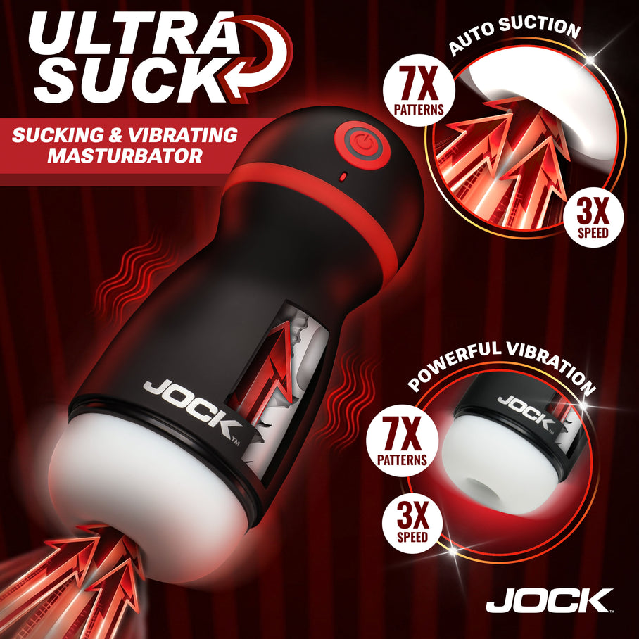 Steady dual stimulation from the Ultra Suck masturbator