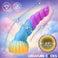 Measurements chart for the Unicorn Head wand attachment