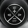 Close-up of The Violator 13-Mode XL Dildo Thruster control panel with buttons for power, intensity adjustment, and mode selection