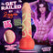 Lifelike textured shaft on the Zayen silicone dildo