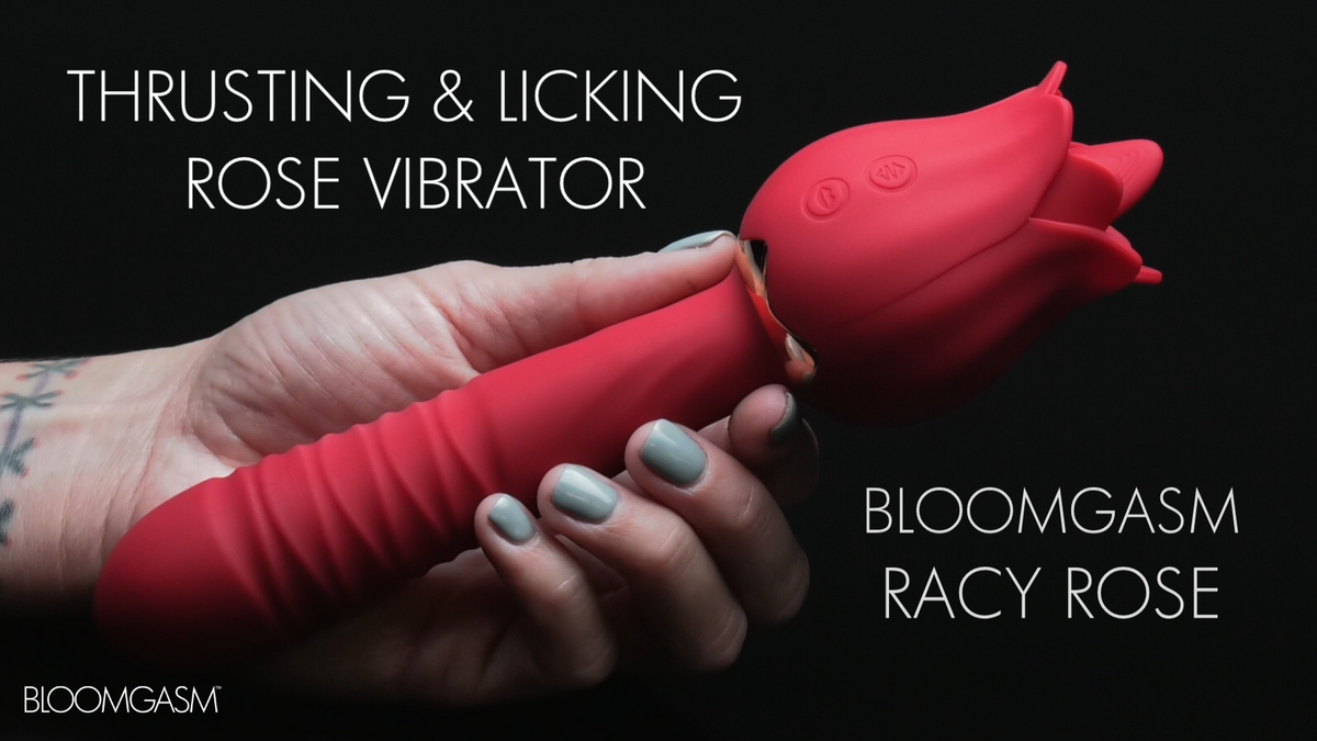 Racy Rose Thrusting and Licking Rose Vibrator - Video Racy Rose Thrusting and Licking Rose Vibrator - Video