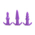 4 Piece Vibrating Anal Plug Set