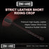 Leather Short Riding Crop