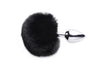 Onyx Bunny Tail Anal Plug