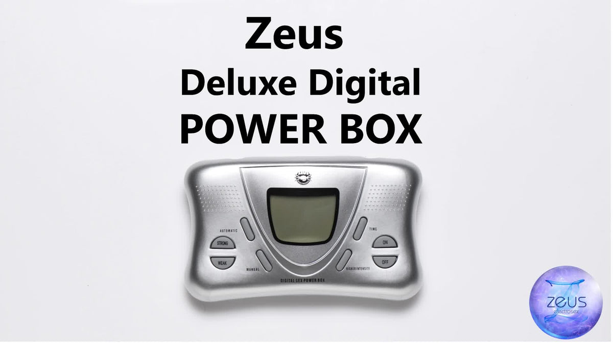 Zeus Digital Deluxe Electrosex Unit