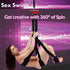 Spinning and Bouncing Sex Swing