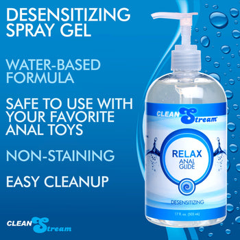 Relax Anal Lubricant (17oz)