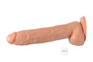 Vibrating Vincent 11 Inch Dildo with Suction Cup