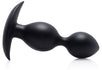 Orbs Steel Weighted Duotone Silicone Anal Plug Image 2