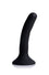 Slender Black Silicone Strap-On Dildo Image 3