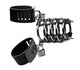 5 Ring Chastity Device with Cock and Ball Strap Image 3
