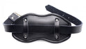 Leather Padded Silicone Penis Mouth Gag Image 2
