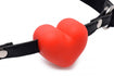 The Heart Beat Silicone Heart Shaped Mouth Gag Image 3