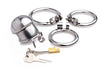 Exile Deluxe Locking Stainless Steel Confinement Cage Image 2