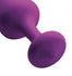 Purple Pleasures 3pc Silicone Anal Plugs Image 3
