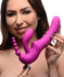 Regal Rider Vibrating Silicone Strapless Strap On Triple G Dildo
