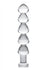 Drops Anal Link Glass Dildo