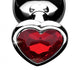 Red Heart Gem Anal Plug