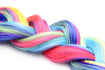 Rainbow Pony Tail Anal Plug