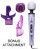 Turbo Pearl Purple Pleasure Wand Kit