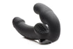 Urge Black Silicone Strapless Strap On With Remote
