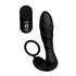 Silicone Prostate Vibrator and Cock Ring w/Remote Control