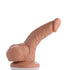4 Inch Realistic Suction Cup Dildo