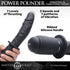 Power Pounder Vibrating Silicone Auto-Thruster