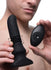 Silicone Vibrating and Thrusting Plug with Remote Control