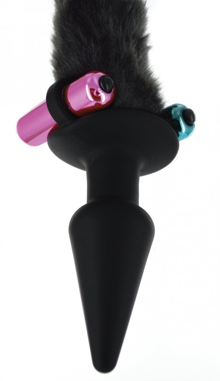 Cat Tail Anal Plug and Mask Set - Healthy & Active Cat Tail Anal Plug and Mask Set - Healthy & Active