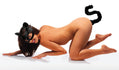 Cat Tail Anal Plug and Mask Set