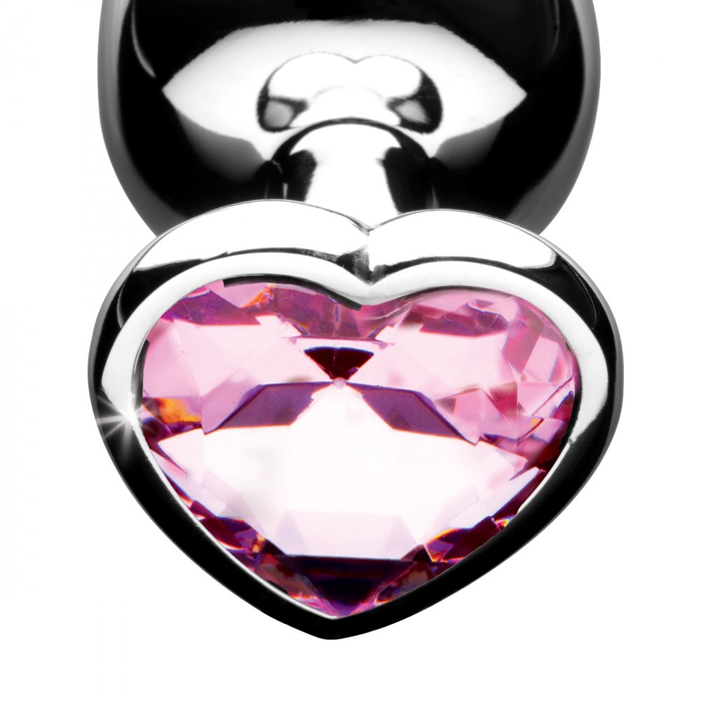 Pink Heart Jewel Anal Plug Set - Healthy & Active Pink Heart Jewel Anal Plug Set - Healthy & Active