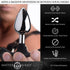 Dark Invader Metal and Silicone Anal Plug