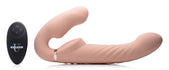 10X Swirl Ergo-Fit Inflatable & Vibrating Strapless Strap-On