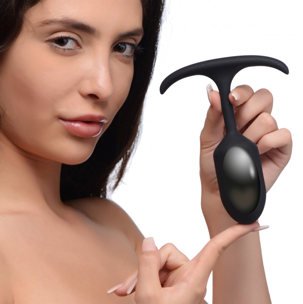Premium Silicone Weighted Anal Plug Healthy & Active Premium Silicone Weighted Anal Plug Healthy & Active