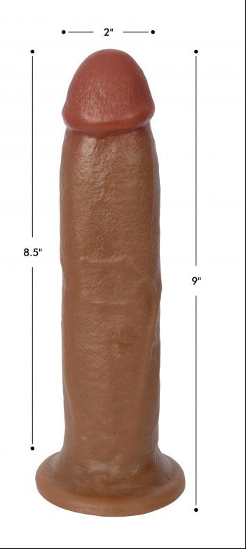 Dark Bareskin Dildo