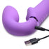 10X Remote Control Ergo-Fit Clit Pulse Inflatable and Vibrating Strapless Strap-on
