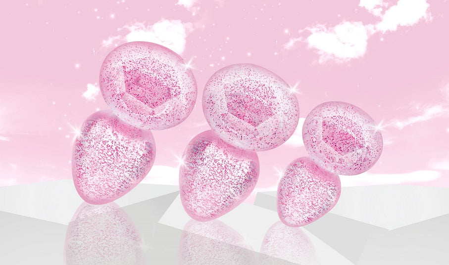 Glitter Gem Anal Plug Set