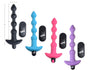 Vibrating Silicone Anal Beads & Remote Control