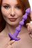 Vibrating Silicone Anal Beads & Remote Control