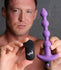 Vibrating Silicone Anal Beads & Remote Control