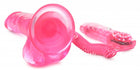 Pink 7.5 Inch Suction Cup Vibrating Dildo